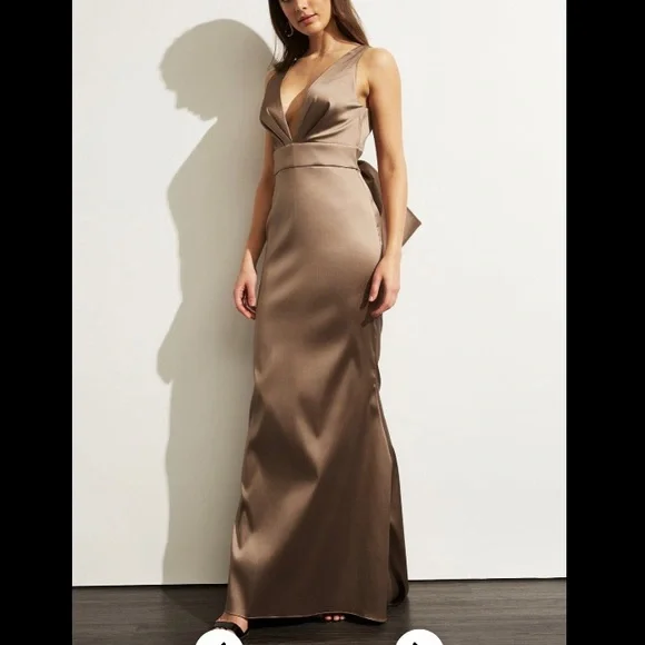 Sachin babi brass Penelope gown - Picture 1 of 9